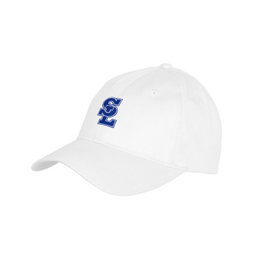  Youth White Pro Style Hat - Primary Mark
