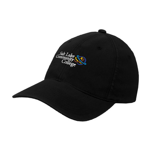  Black Flexfit Structured Low Profile Hat - Instituitonal Mark