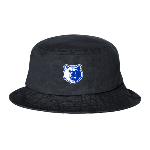  Sportsman Black Bucket Hat - Bear Head