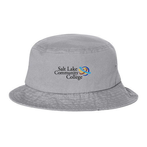  Sportsman Grey Bucket Hat - Instituitonal Mark