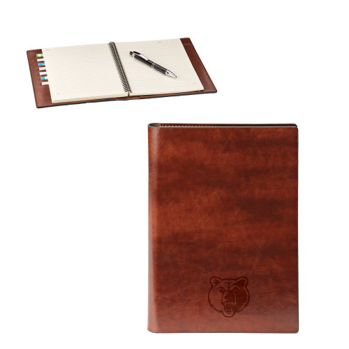  Fabrizio Brown Portfolio - Bear Head Engraved