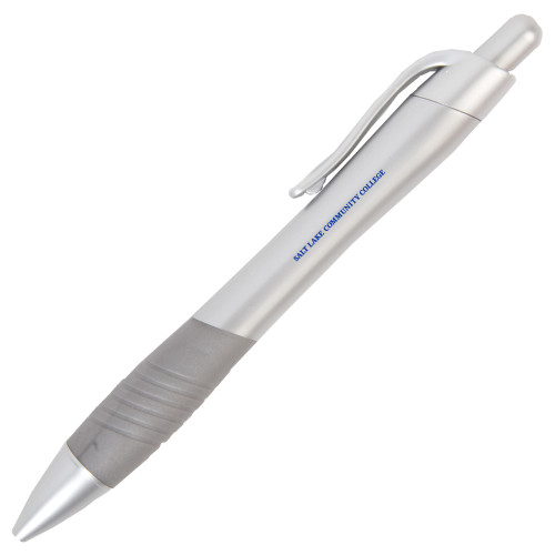  Metallic Mykonos Silver Pen - Flat Word Mark