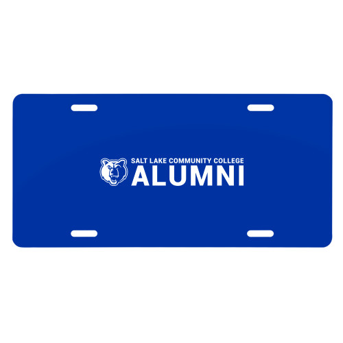  License Plate - Alumni