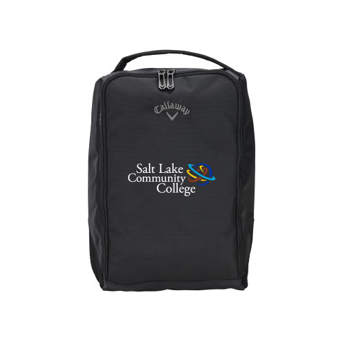  Callaway Clubhouse Black Golf Shoe Bag - Instituitonal Mark
