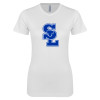 Thumbnail image for  Next Level Womens White Boyfriend Tee