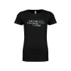 Thumbnail image for  Next Level Girls Black Fashion Fit T Shirt