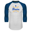 Thumbnail image for  White/Royal Raglan Baseball T Shirt