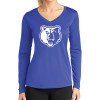 Thumbnail image for  Womens Royal Performance Long Sleeve V Neck Shirt