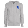 Thumbnail image for  ENZA Womens Grey Fleece Full Zip Hoodie