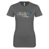 Thumbnail image for  Next Level Womens Charcoal Boyfriend Tee