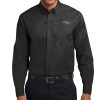 Thumbnail image for  Black Twill Button Down Long Sleeve