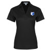 Thumbnail image for  Womens Black Performance Fine Jacquard Polo