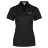 Thumbnail image for  Womens Black Performance Fine Jacquard Polo