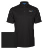 Thumbnail image for  Black Performance Fine Jacquard Polo