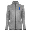 Thumbnail image for  Womens Grey Heather Fleece Jacket