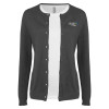Thumbnail image for  Womens Charcoal Cardigan Sweater