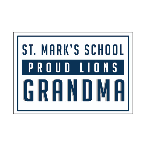  Small Decal - Proud Grandma