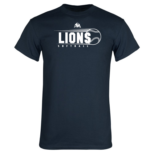  Navy T Shirt - St. Marks Softball
