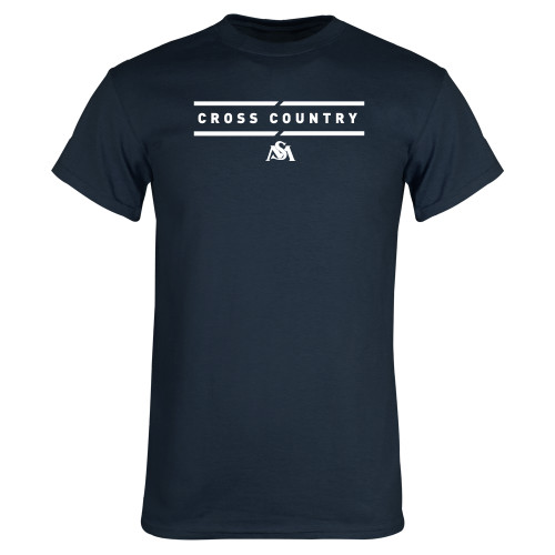  Navy T Shirt - SM Cross Country