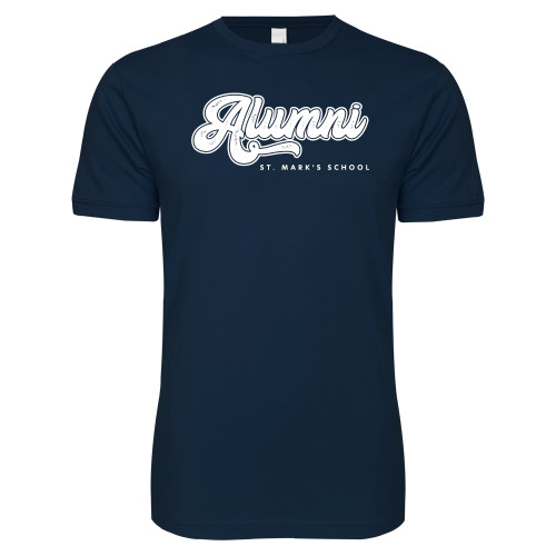  Next Level Navy SoftStyle T Shirt - Alumni
