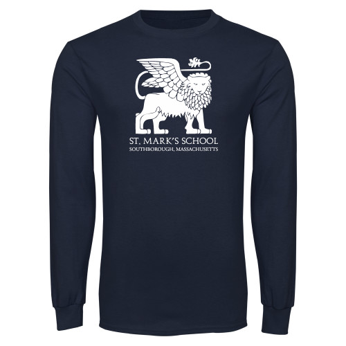  Navy Long Sleeve T-Shirt - St. Marks Southborough