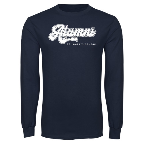  Navy Long Sleeve T-Shirt - Alumni