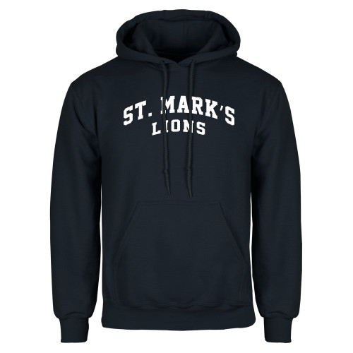  Navy Fleece Hoodie - Arch. St. Marks