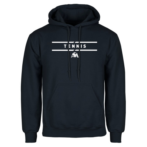  Navy Fleece Hoodie - SM Tennis