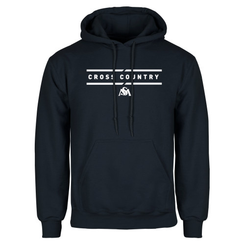  Navy Fleece Hoodie - SM Cross Country