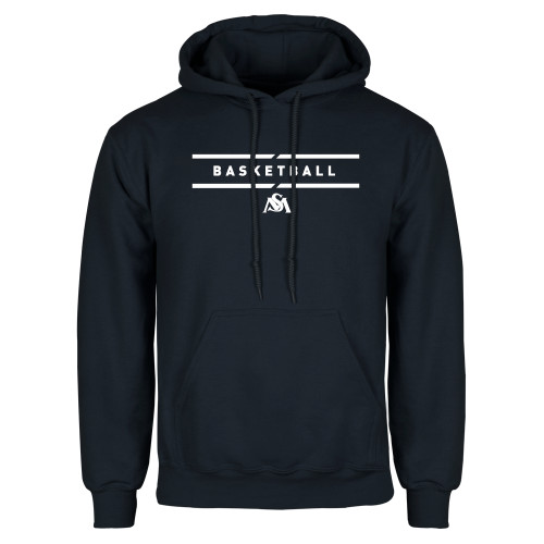  Navy Fleece Hoodie - SM Basketball
