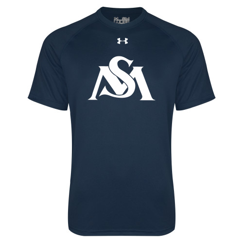  Under Armour Navy Tech Tee - SM Athletics Interlock
