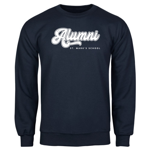  Navy Fleece Crew - Alumni