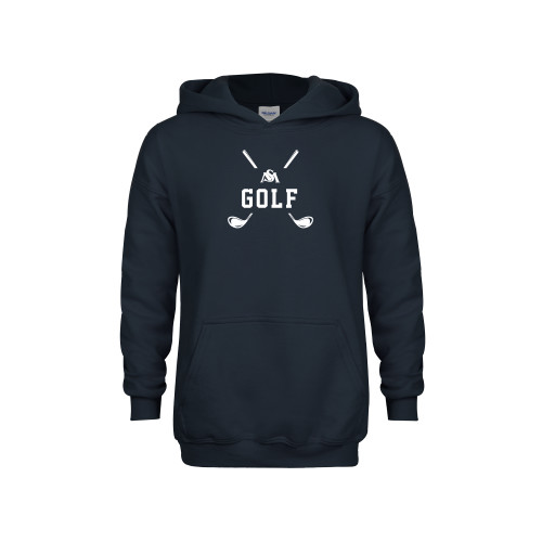  Youth Navy Fleece Hoodie - St. Marks Golf