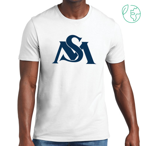  Allmade White Organic Cotton Tee - SM Athletics Interlock