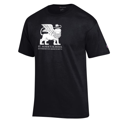  Champion Black T Shirt - St. Marks Southborough