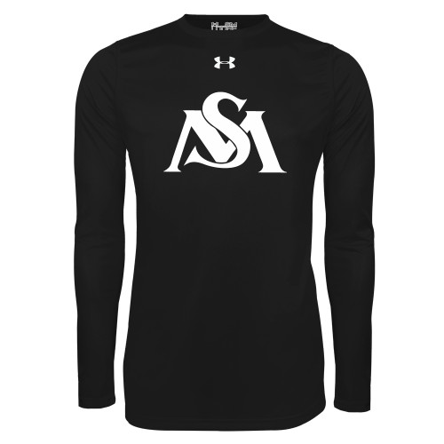  Under Armour Black Long Sleeve Tech Tee - SM Athletics Interlock