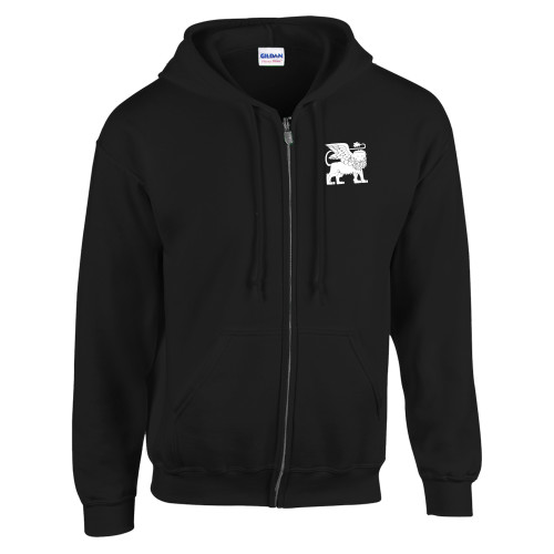  Black Fleece Full Zip Hoodie - Lions