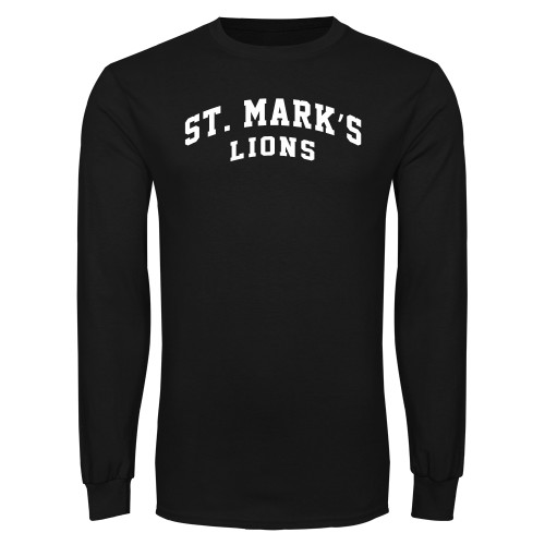  Black Long Sleeve T Shirt - Arch. St. Marks