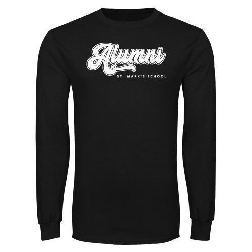  Black Long Sleeve T Shirt - Alumni