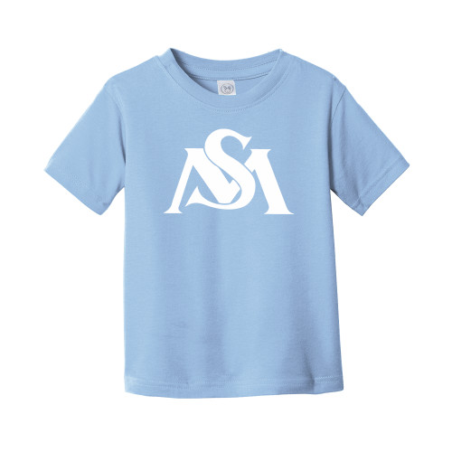  Toddler Light Blue T-Shirt - SM Athletics Interlock