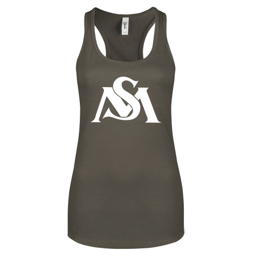 Main Image for  Next Level Womens Charcoal Racerback Tank