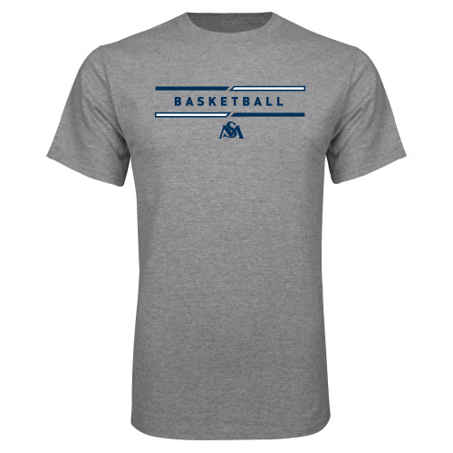  Grey T Shirt - SM Basketball