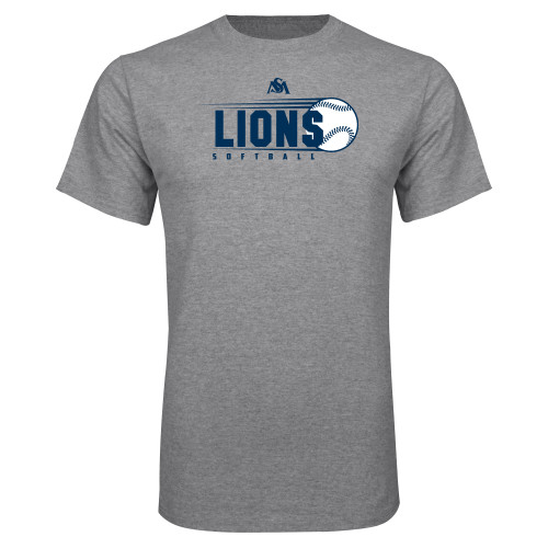  Grey T Shirt - St. Marks Softball