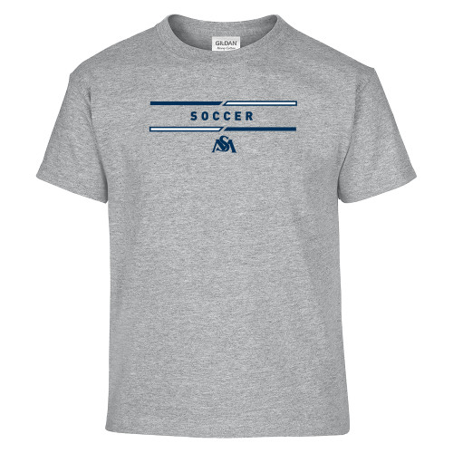  Youth Grey T Shirt - SM Soccer