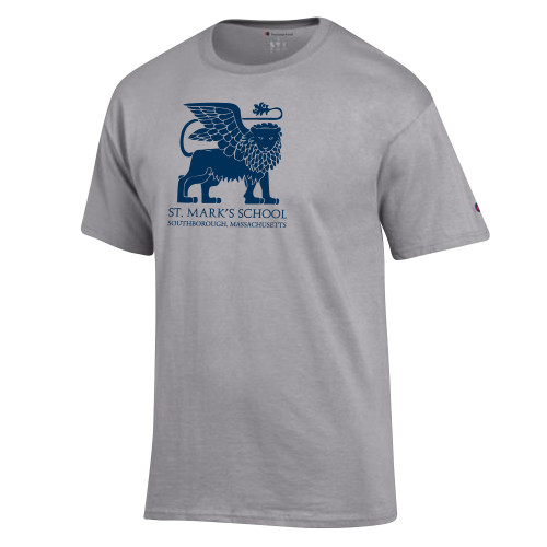  Champion Oxford Grey T Shirt - St. Marks Southborough