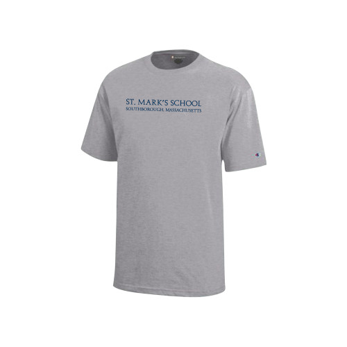 Main Image for  Champion Youth Grey Short Sleeve Tee