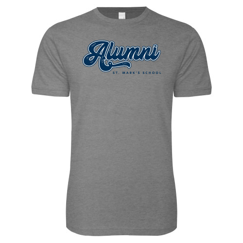  Next Level Heather Grey SoftStyle T Shirt - Alumni