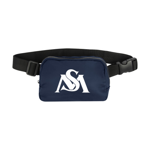  Anywhere Navy Belt Bag - SM Athletics Interlock