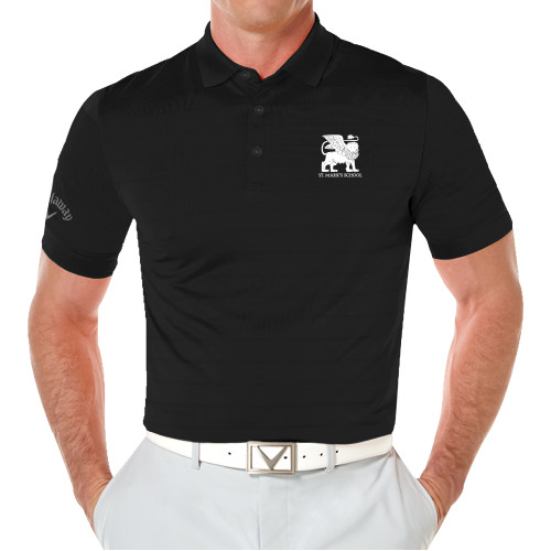  Callaway Black Opti Vent Polo - Lions St. Marks
