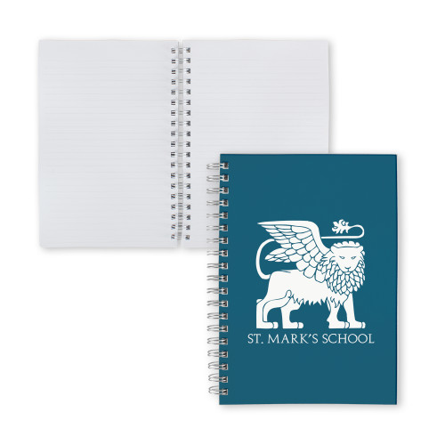  Clear 7 x 10 Spiral Journal Notebook